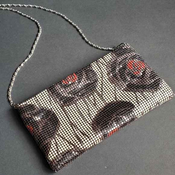 Handbags - Vintage 80's Chainmail Metallic Mesh Handbag
